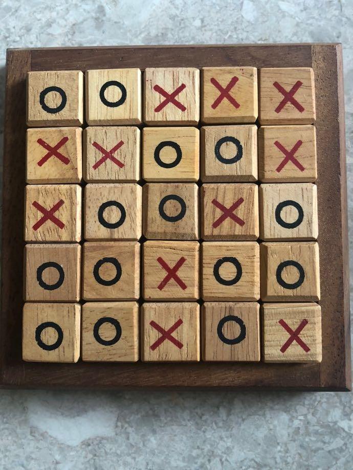 5x5 Tic Tac Toe, Hobbies & Toys, Toys & Games on Carousell