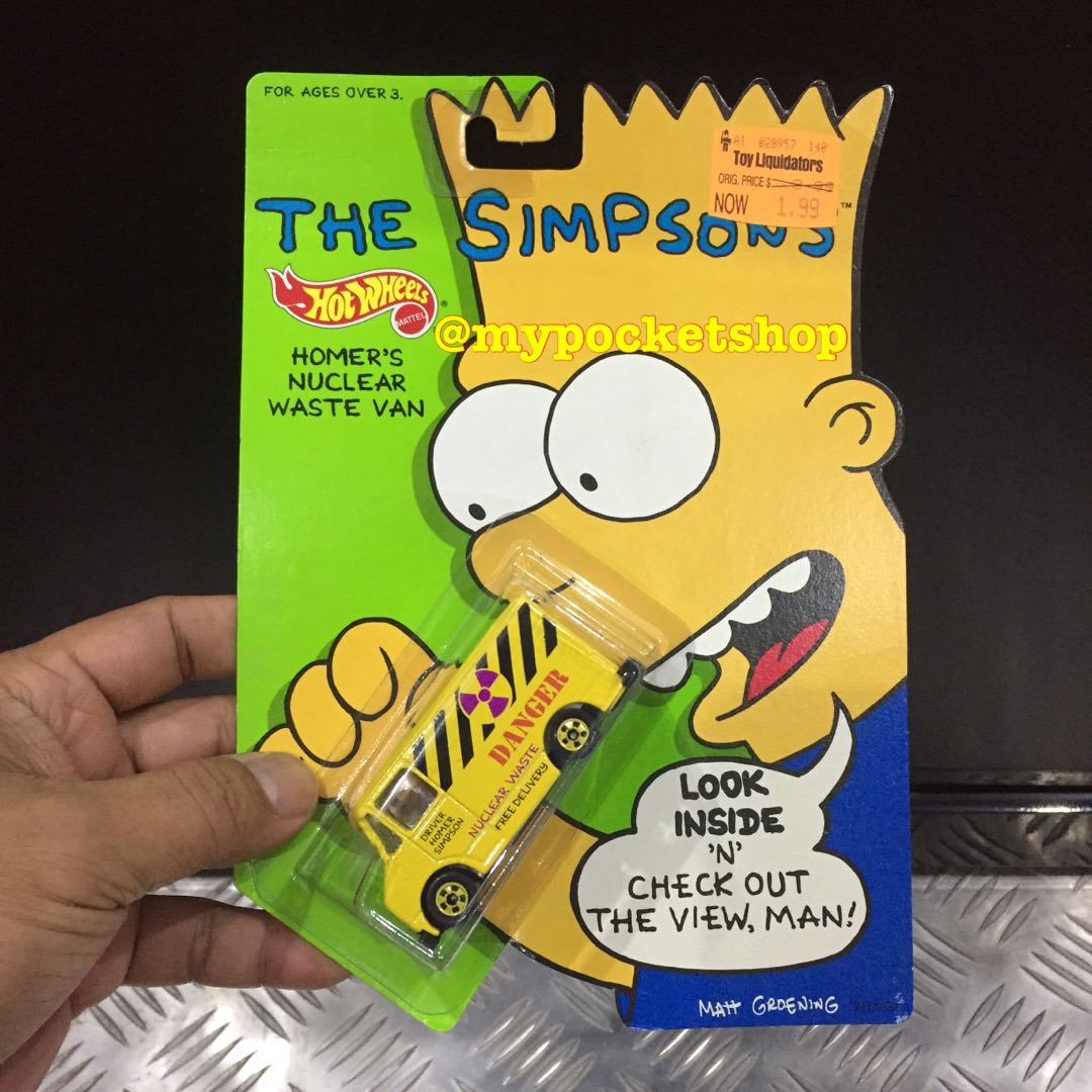 Hot wheels cheap simpsons van