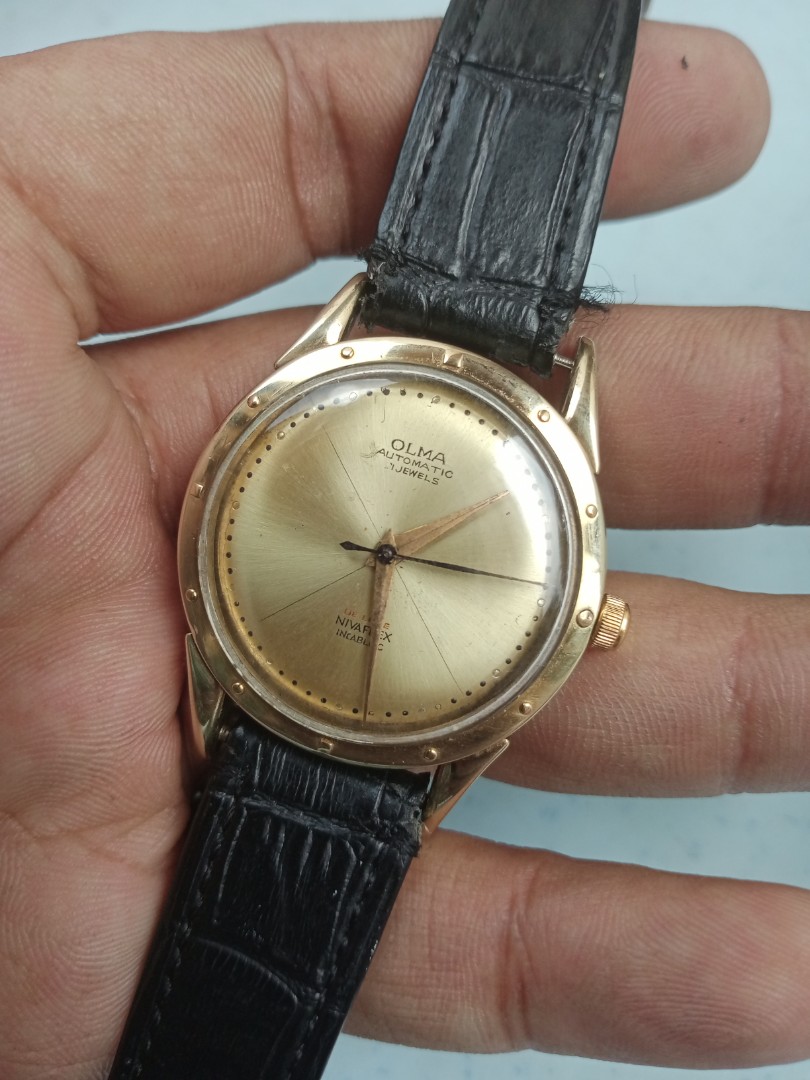 Olma gold shop watch