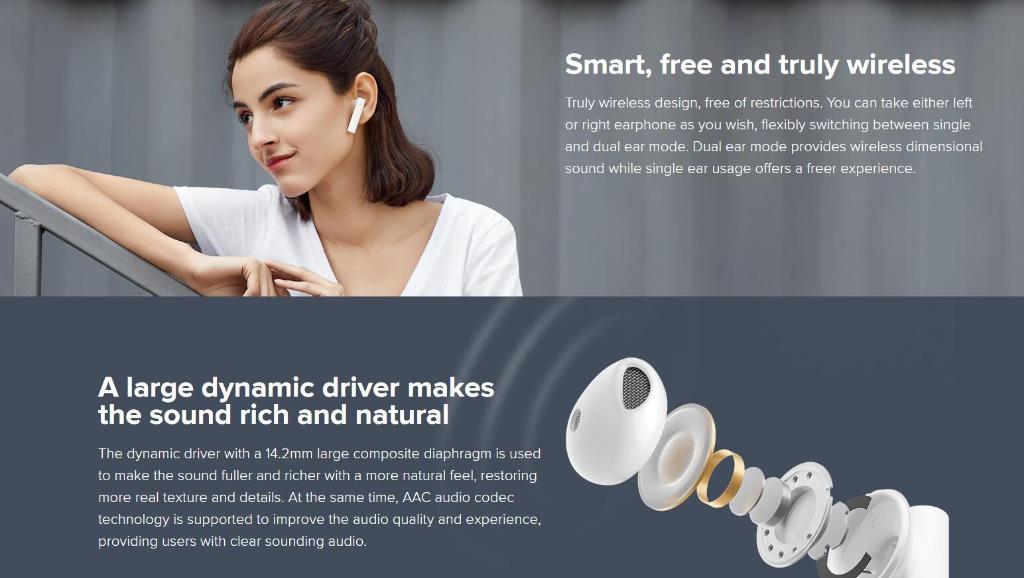 Xiaomi Mi True Wireless Earphone 2 Basic /TWSEJ08WM Trues Wireless ...