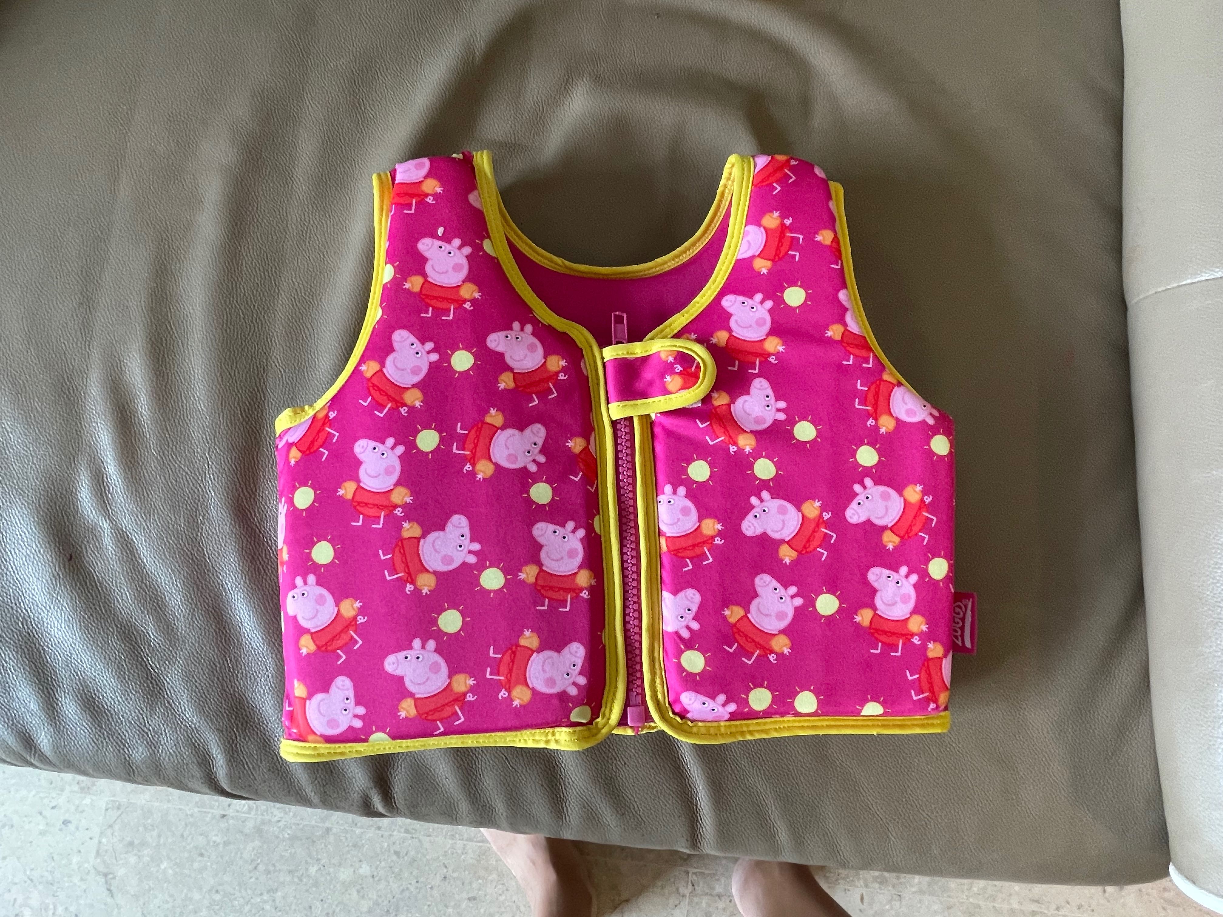Zoggs pink swim jacket top