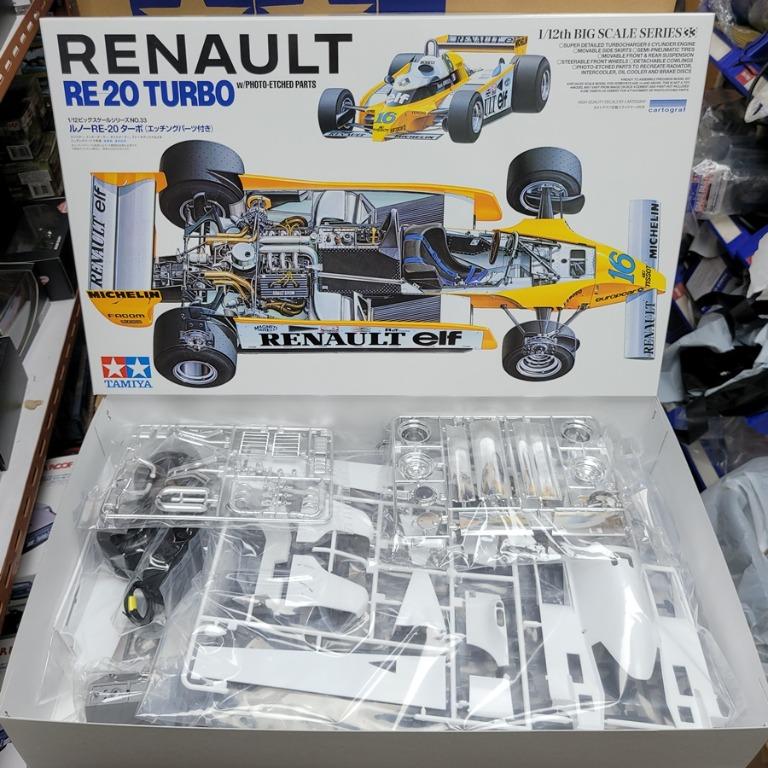 Tamiya 12033 Renault RE-20 Turbo Con Fotoincisioni 1:12 - Foto 9