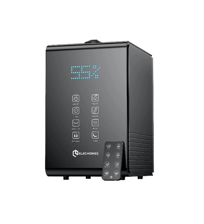 12750) Elechomes SH8820 Humidifiers, 5.5L Top Fill Warm and Cool Mist