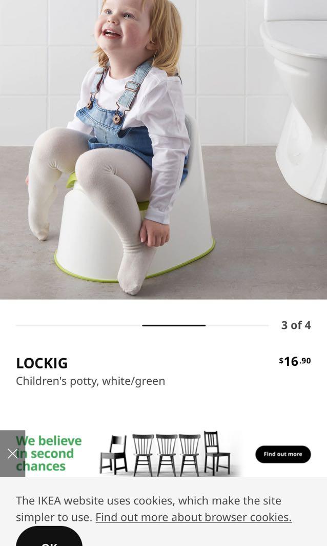 Ikea child potty on sale