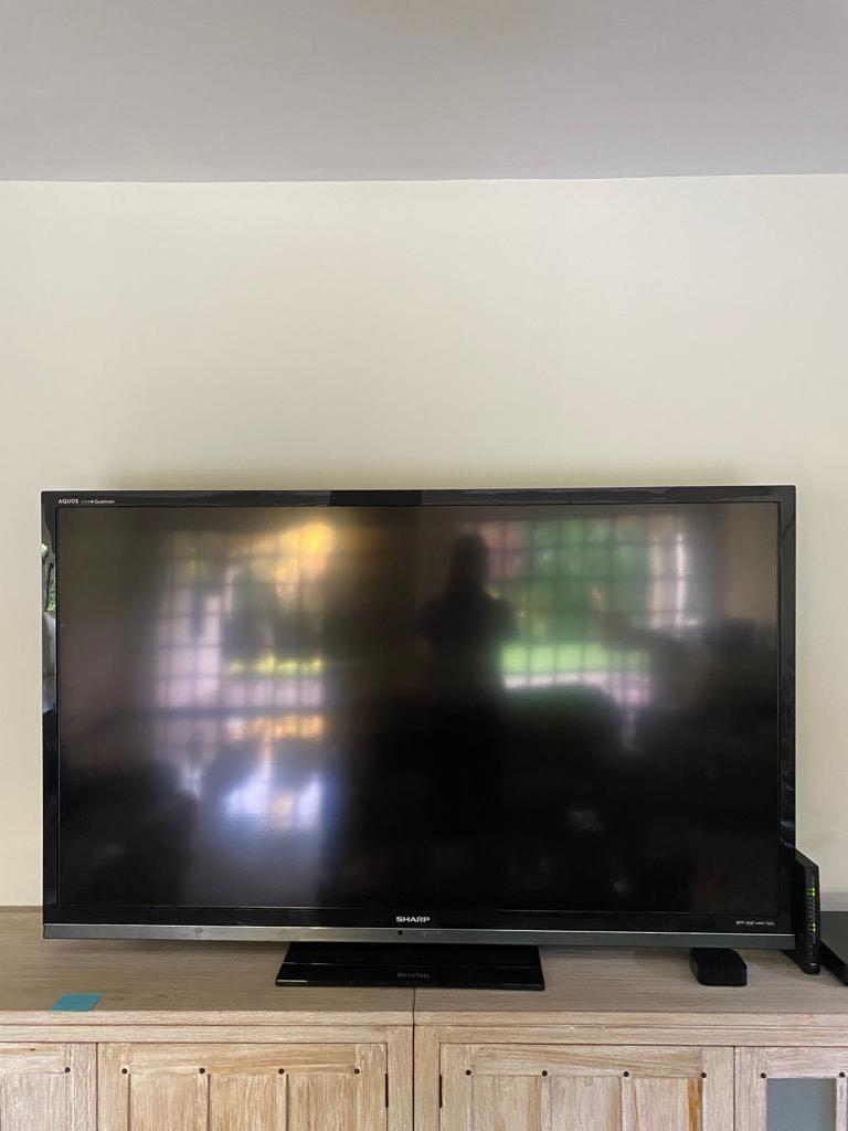 Sharp Aquos 42 Inch Android Full HD LED TV Unboxing Setup, 40 OFF
