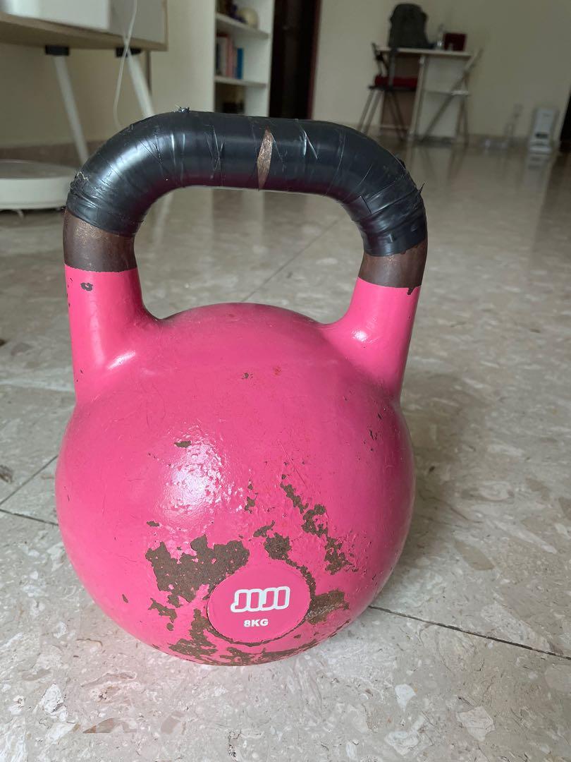 8 KG Cast Iron Kettlebell, Sports Equipment, Exercise & Fitness