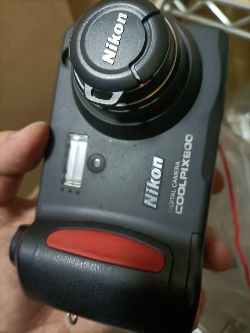數位相機類單眼nikon coolpix800 送測試cf卡無電池, 相機攝影, 相機在
