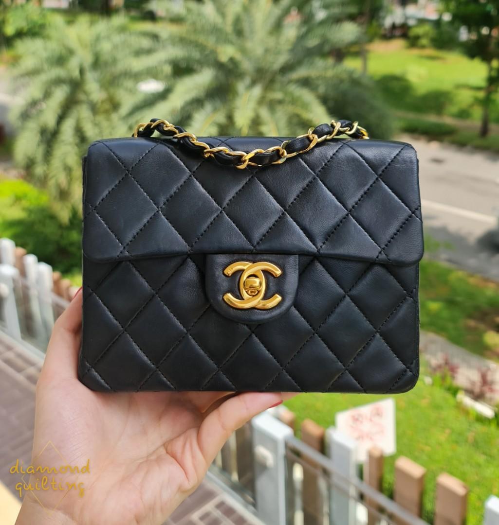 Chanel mini flap bag with gold ball, Luxury, Bags & Wallets on Carousell