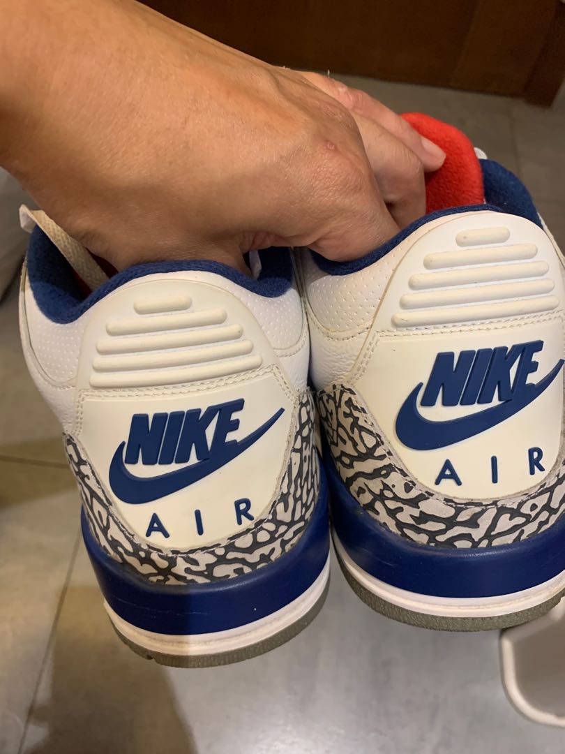 Jordan retro 3 true blue clothing clearance