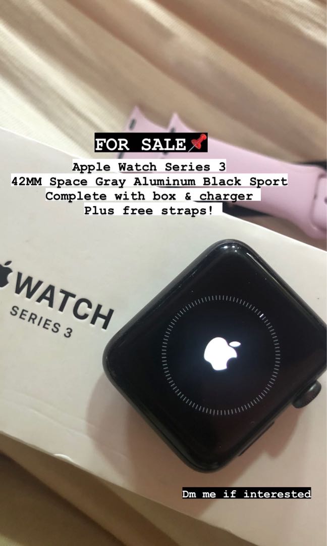 Apple Watch Series 3, Mobile Phones \u0026 Gadgets, Wearables \u0026 Smart Watches on  Carousell