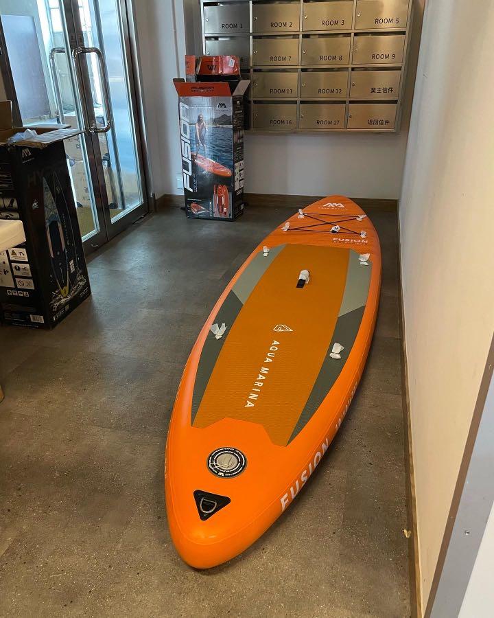 Aqua Marina Fusion paddle board, 運動產品, 運動與體育, 運動與體育 水上活動 Carousell