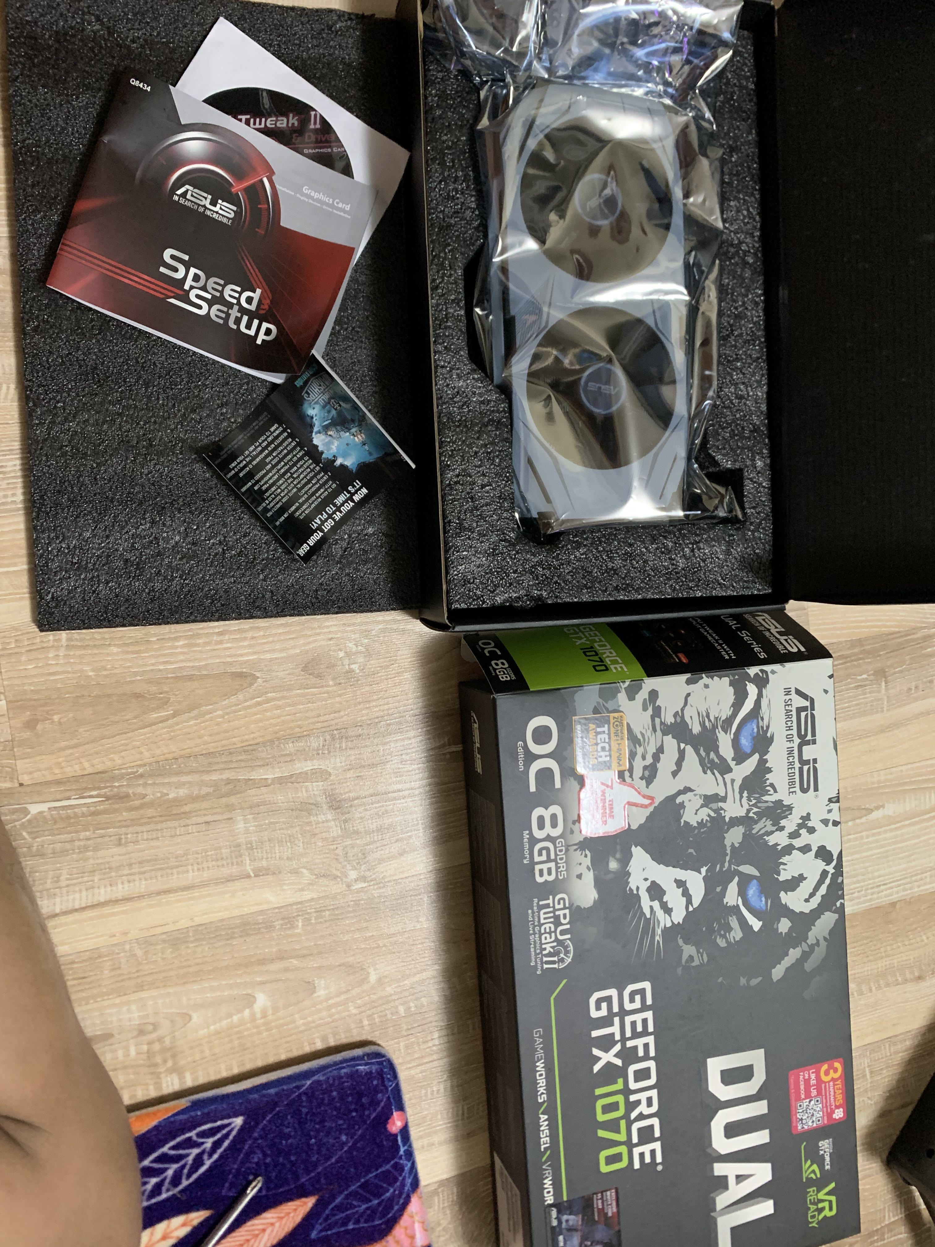 Asus gtx 1070 cheap dual drivers