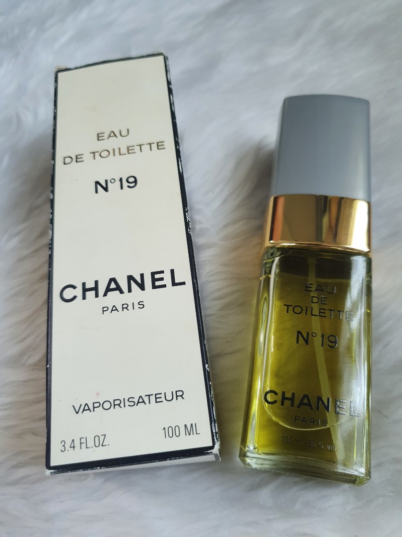 Authentic Chanel N°19 Perfume, Beauty  Personal Care, Fragrance   Deodorants on Carousell