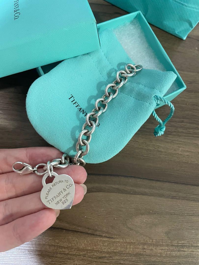 Genuine top tiffany bracelet
