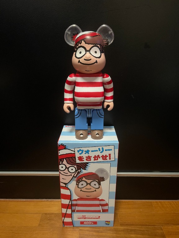 Bearbrick Where s Waldo Wally 400 Hobbies Toys Toys Games