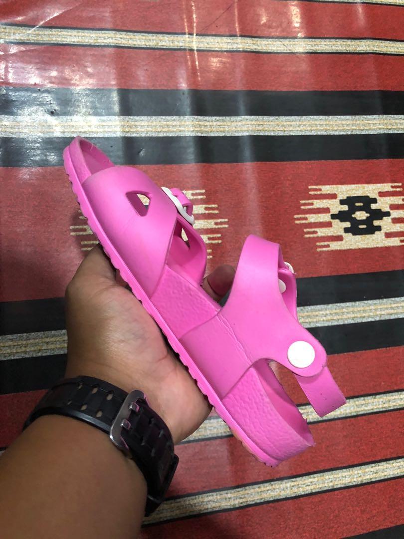 Rubber sales birkenstocks pink