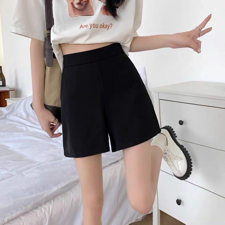women's long flowy shorts
