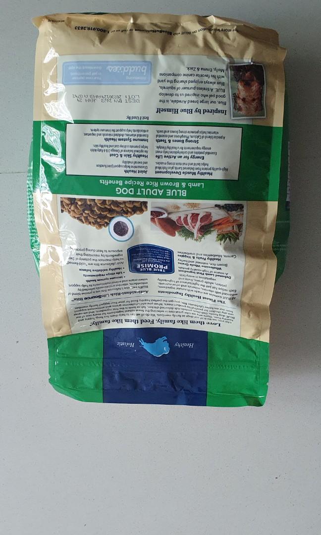 blue buffalo adult lamb and brown rice