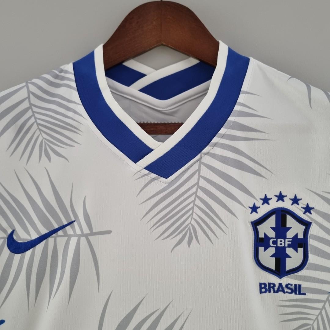 2022 Brazil Classic Blue Fans Jersey