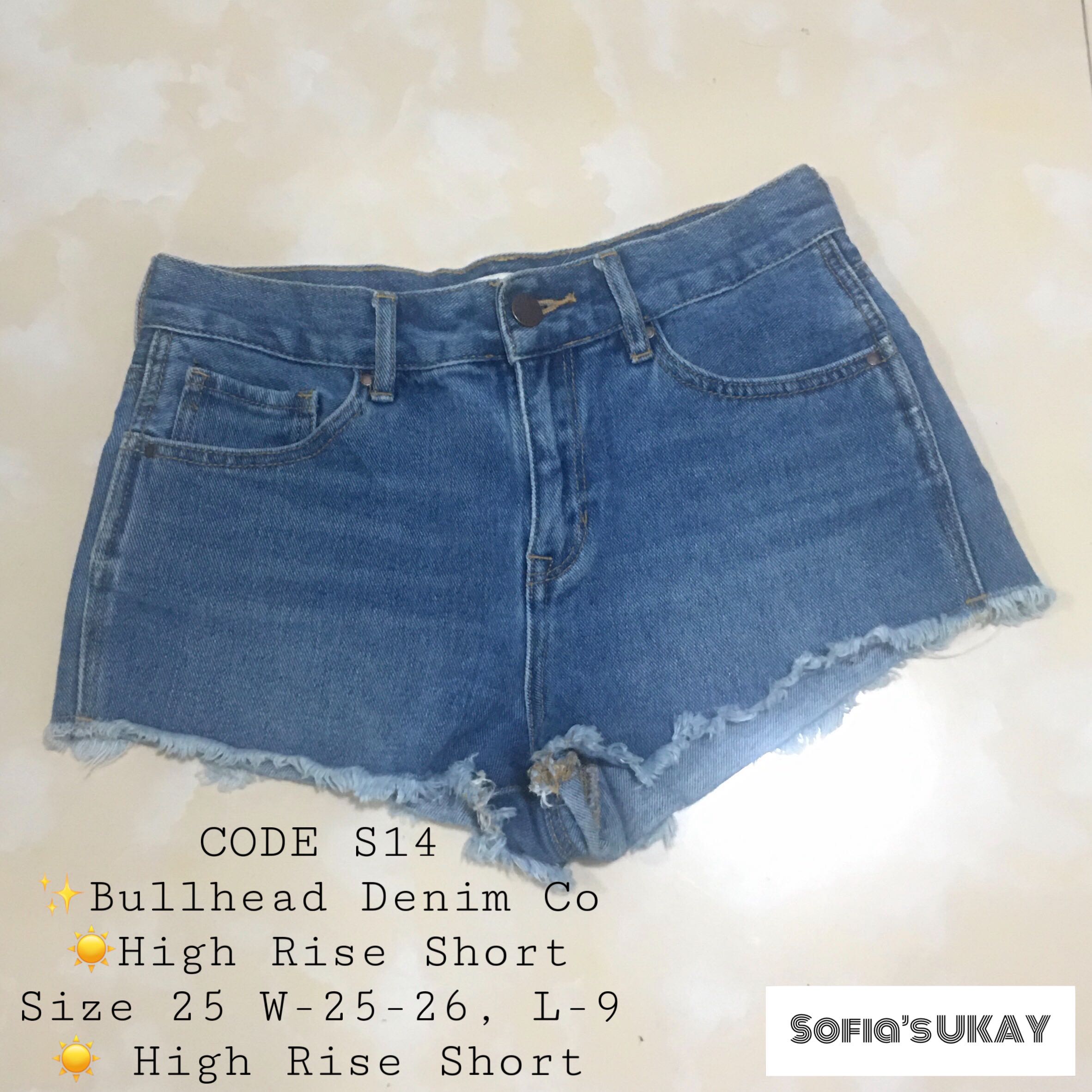 Bullhead Denim Co High Rise short 
