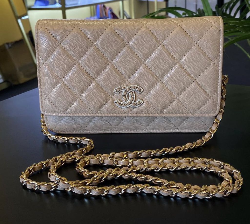 CHANEL LIMITED EDITION WALLER ON CHAIN MICROCHIPPED, Luxury, Bags 