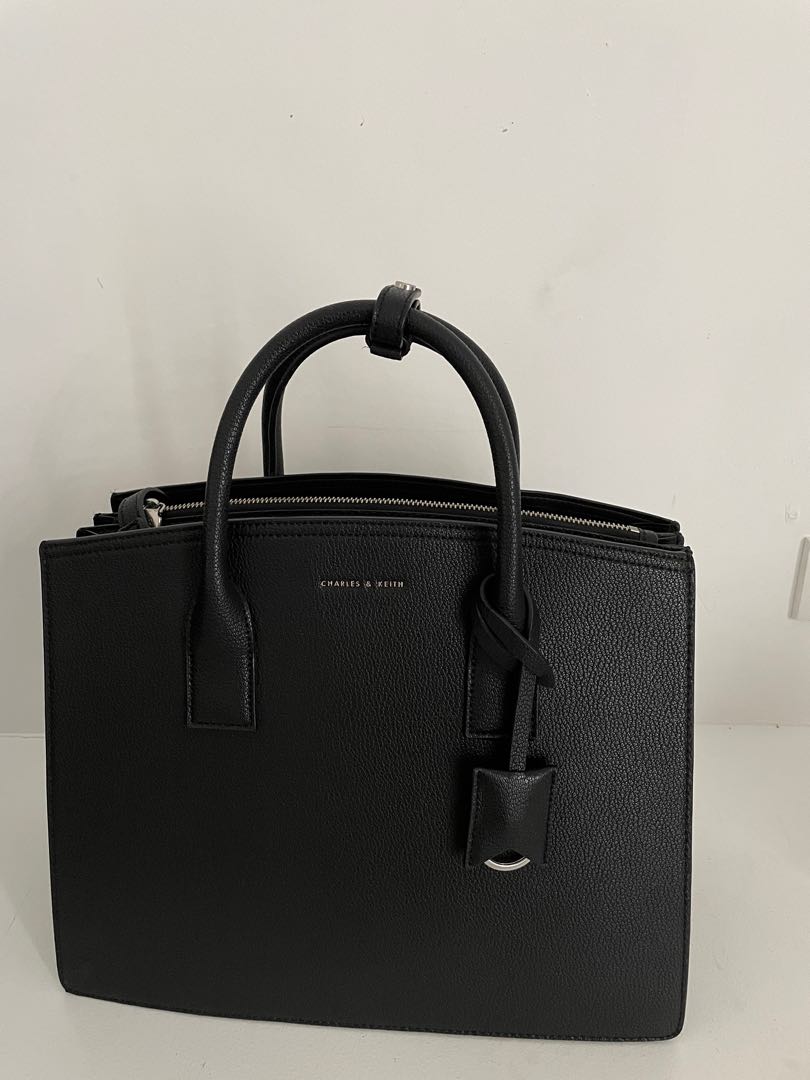 Charles and Keith Black Office Bag Women s Fashion Bags