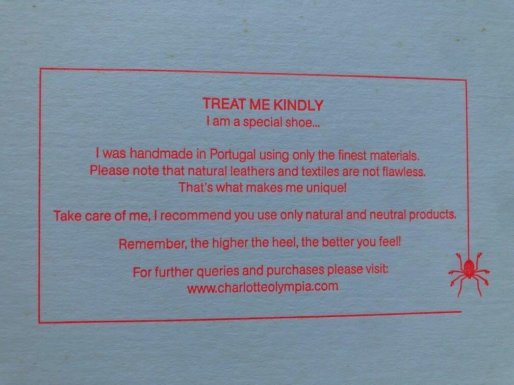 Charlotte Olympia cool cat sneakers 38.5 made in Portugal, Luxury