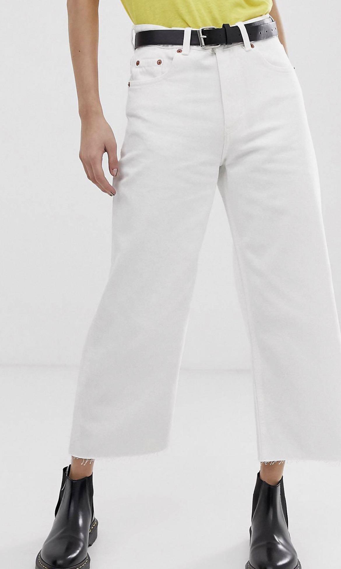 Cheap white jeans online