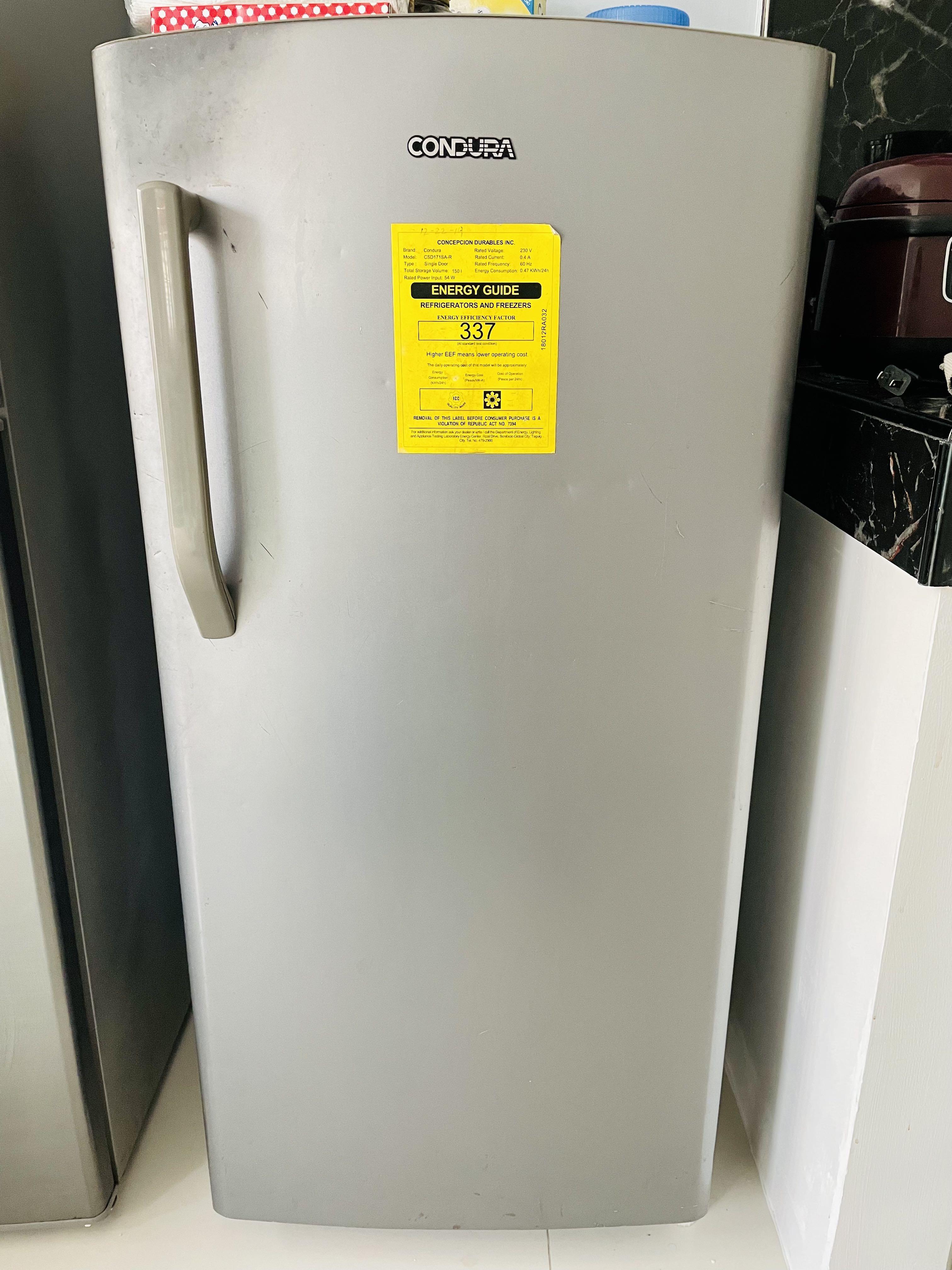 Condura 5.6 deals cu ft refrigerator