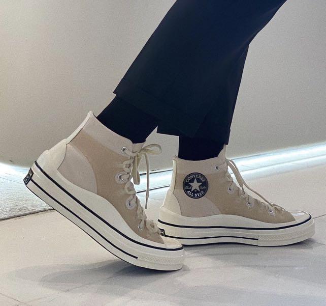 kim jones converse on feet