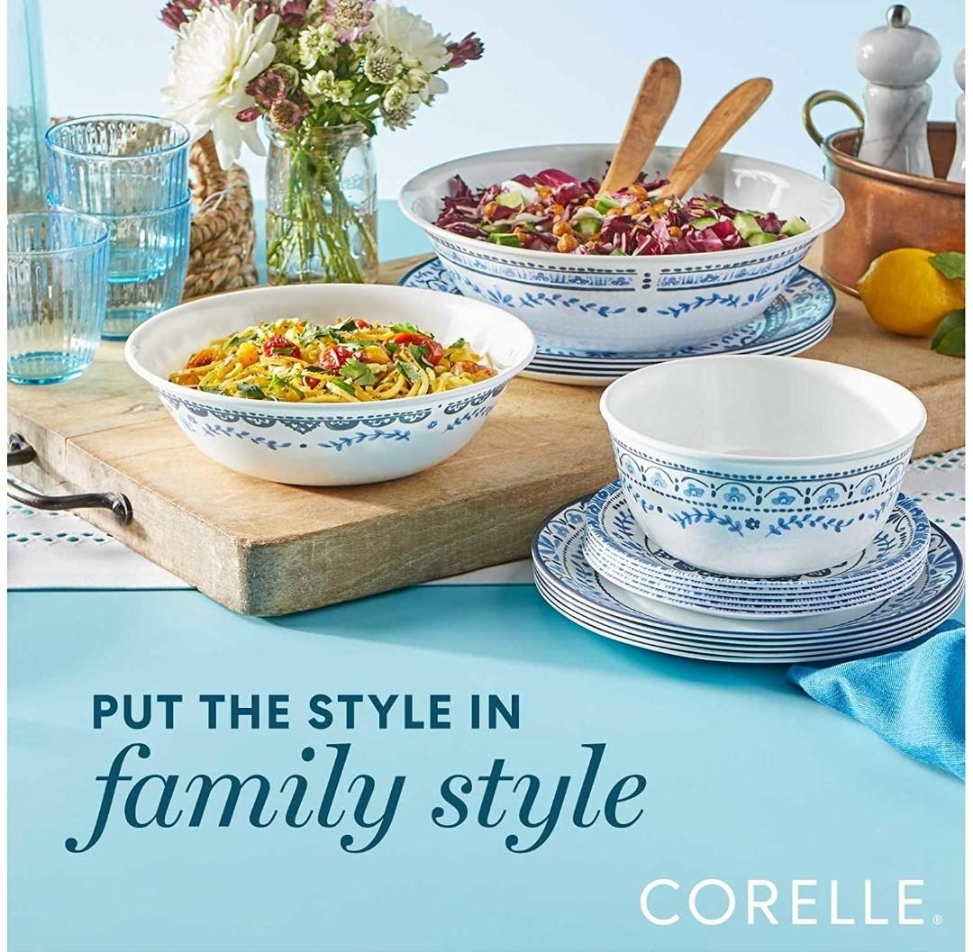 PROMO Corelle 1 quart Coordinates Portofino Serving Bowl 2 Pack