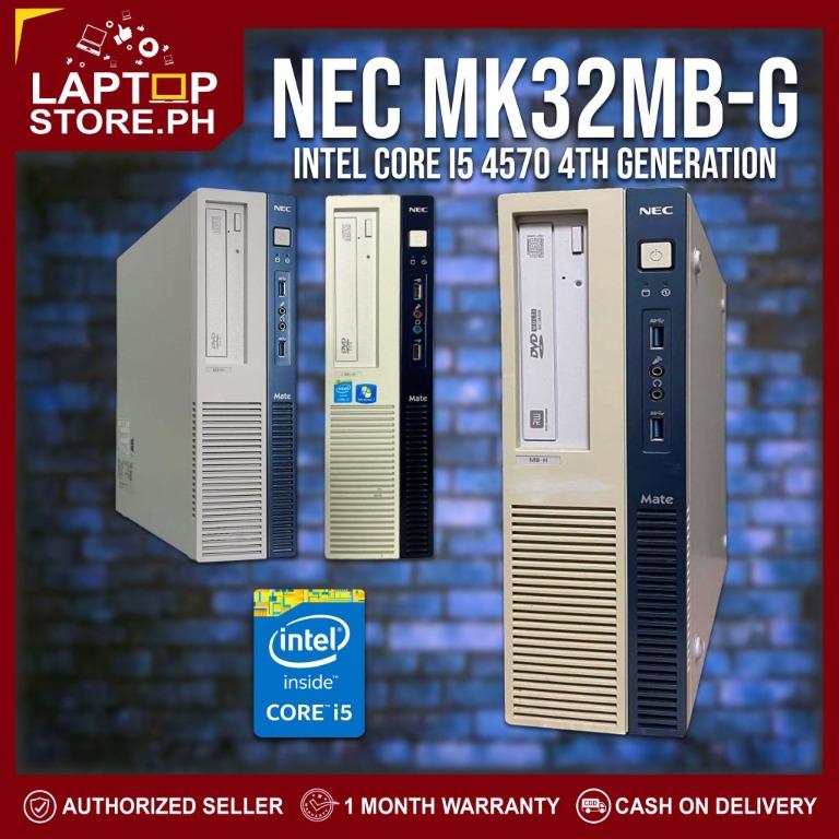 CPU Computer Desktop NEC Mate MK32MB-G-H Intel Core i5 4570 4gb