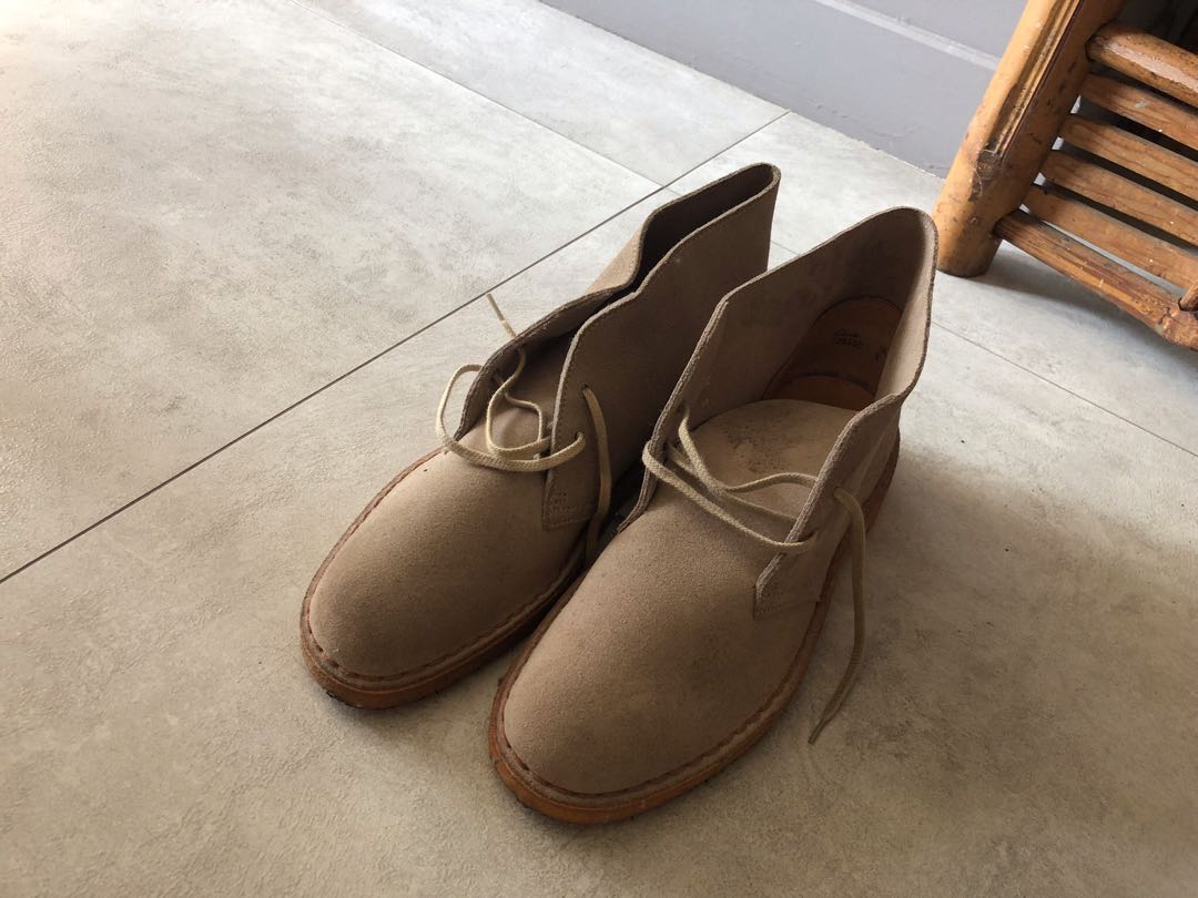 RARE) Clarks desert boots (Made in England) SIZE 6, Men's Fashion