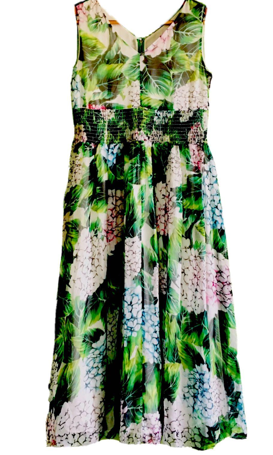 D&g hydrangea dress discount