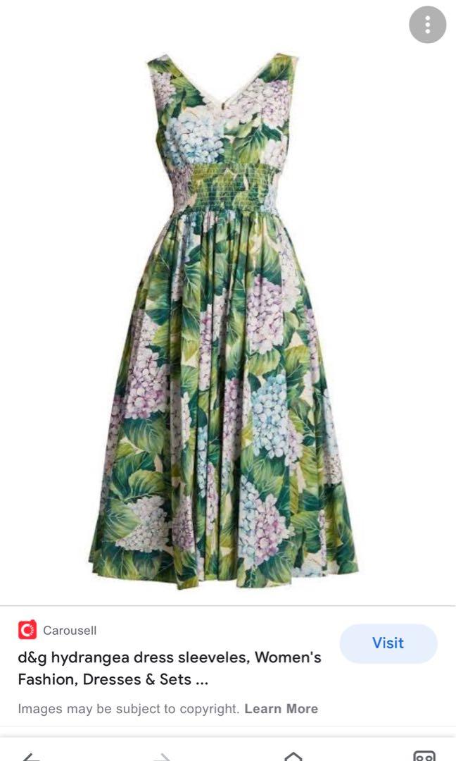 D&g 2025 hydrangea dress