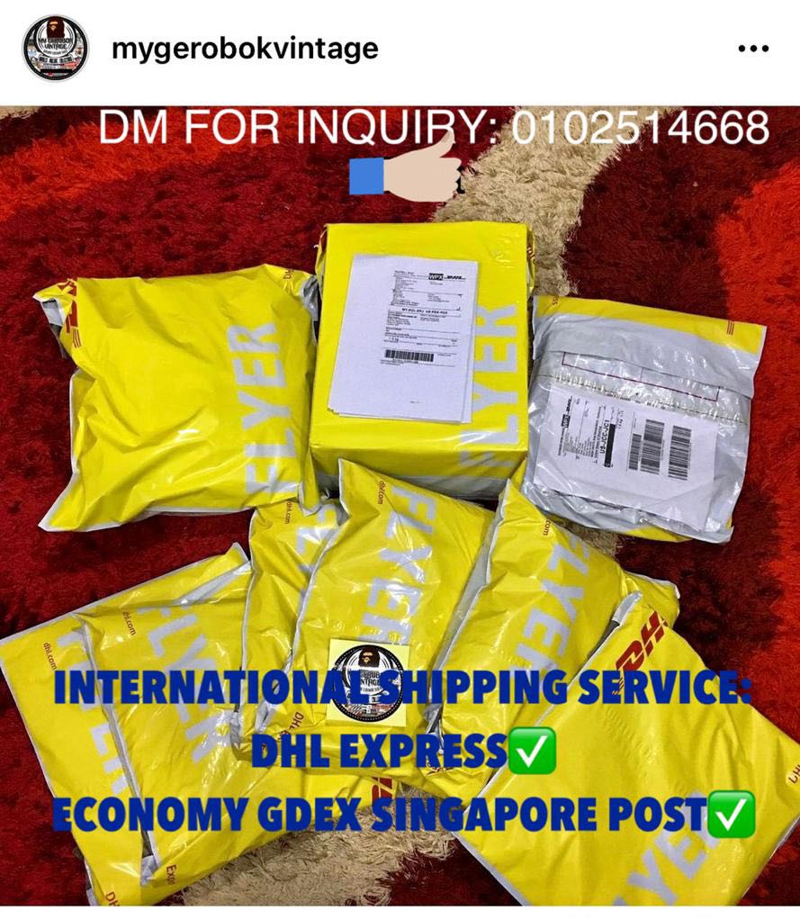 DHL & GDEX SINGAPORE POST ECONOMY INTERNATIONAL SHIPPING, Services, Others  on Carousell