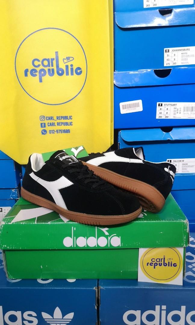 Diadora Tokyo Black, Men's Fashion, Footwear, Sneakers on Carousell