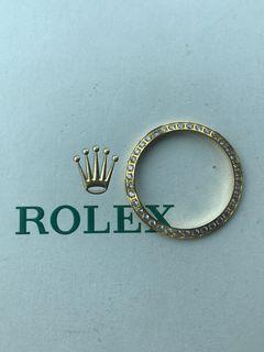 Diamond Simulant Bezel for Rolex Watch 36mm