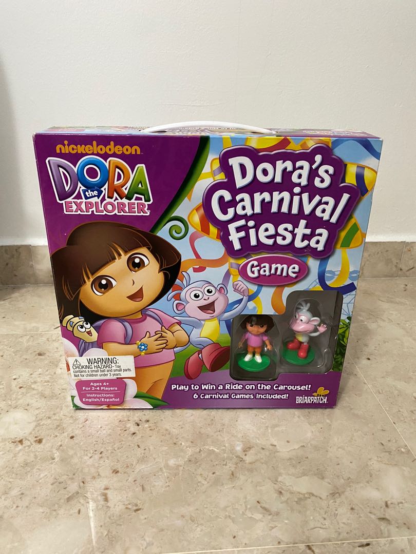 Dora’s Carnival Fiesta Game Age 4+, Hobbies & Toys, Toys & Games on