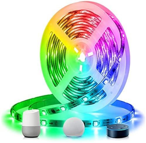Tiras LED USB 2M, TASMOR Dream Color Luces LED TV 16 millones de Colores,  Luz Led