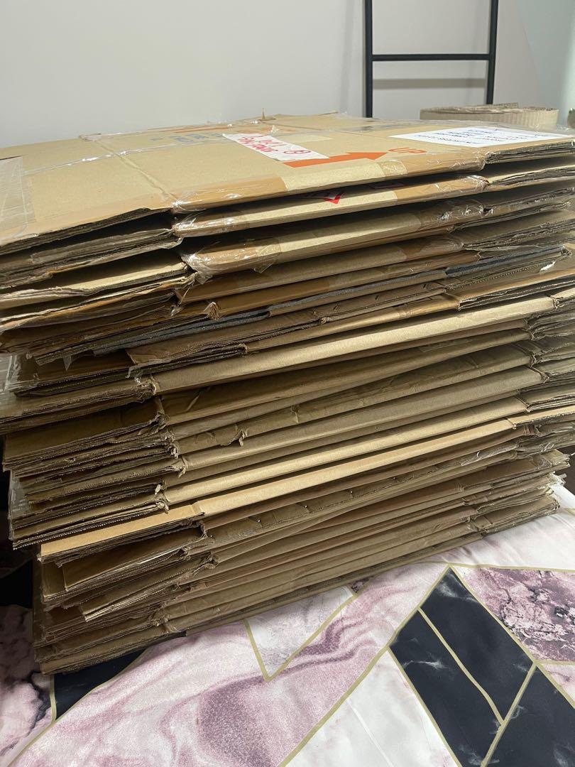 Empty cartons, Furniture & Home Living, Home Improvement & Organisation