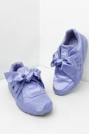 Fenty x Puma Bow Sneakers Lilac Purple Women s Fashion
