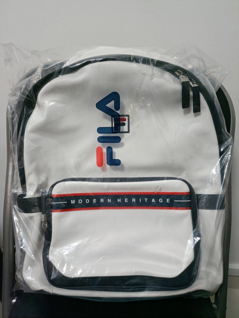 Fila shop backpack white