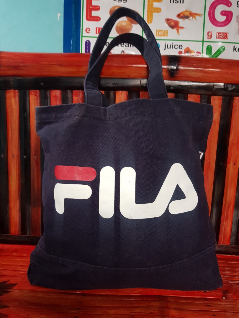 Fila tote bag big. Canvas