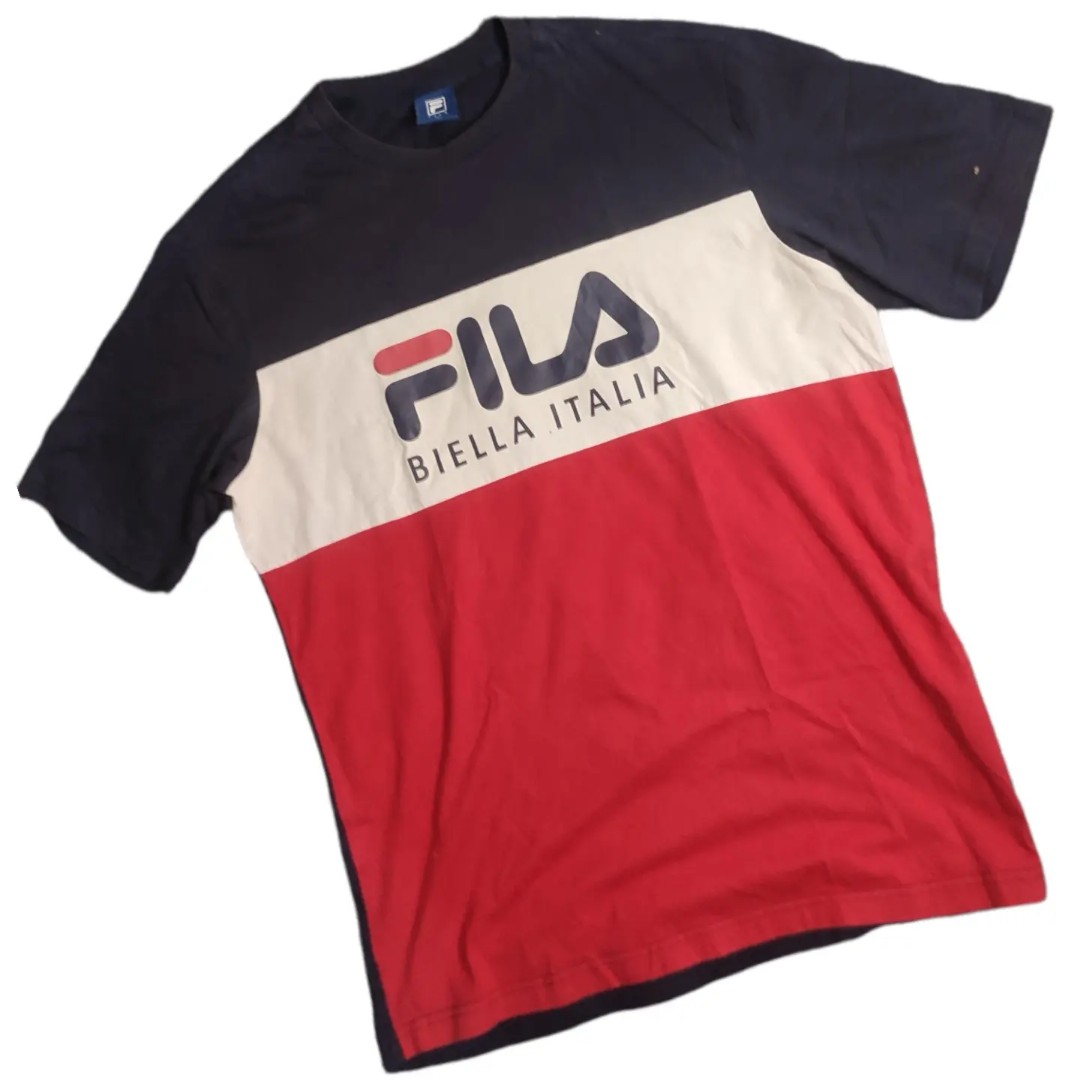 Fila t-shirt, Fesyen Pria, Pakaian 