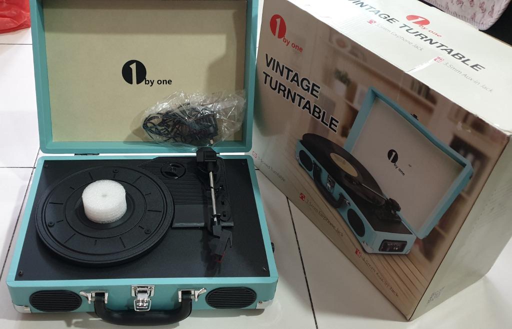 1byone vintage turntable 2025