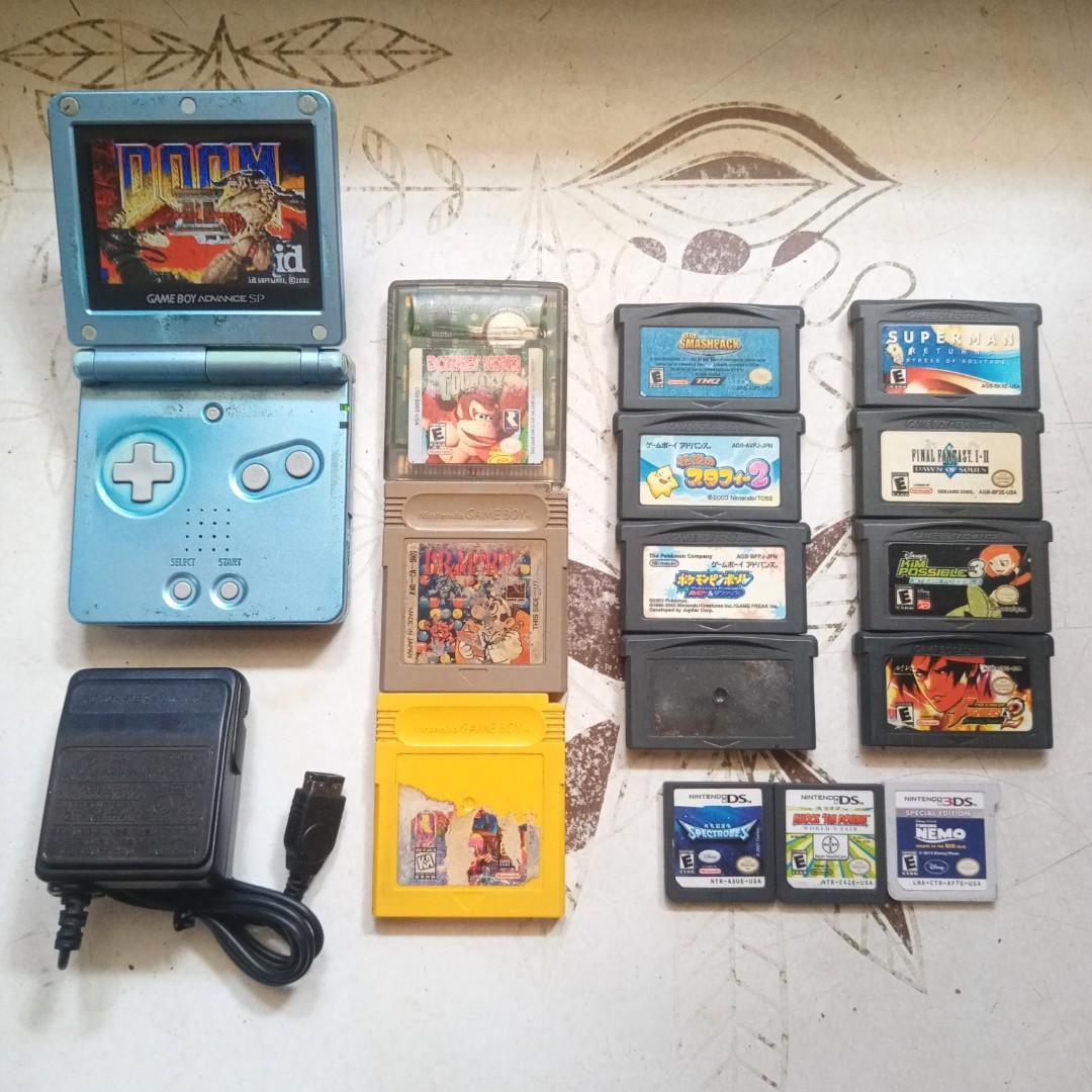 Nintendo game boy discount advance sp games