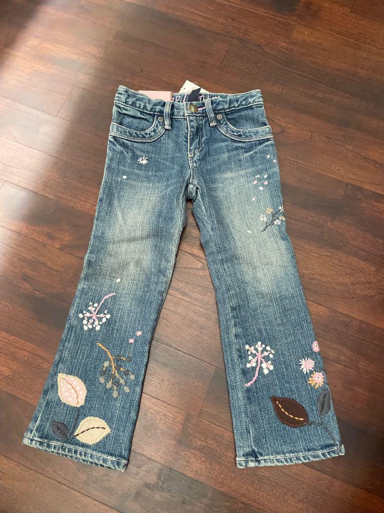 Gap online embroidered jeans