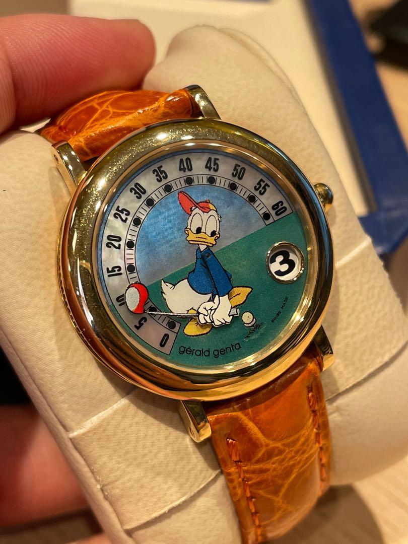 Gerald Genta G.3612 34mm YG Donald Duck Golfer Carousell