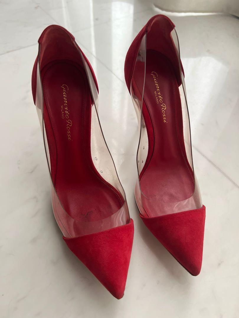 Gianvito rossi red pumps on sale